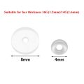 Piercing for Nose Ear Cartilage Discs with Round Ring Anti-sagging Piercing Healing Silicone Discs Fixed Rings Anti Hyperplasia. 