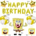 Spongebob Happy Birthday Decoration Set Of 66 Pcs. 
