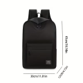 Waterproof Travel Laptop Backpack with USB Charging Port for 13-14 inch Laptops - Unisex. 