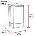 Washing Machine Cover For Top Load Machine- Top Loader Automatic/ Semi Automatic Single Bowl For 9-10 kg. 