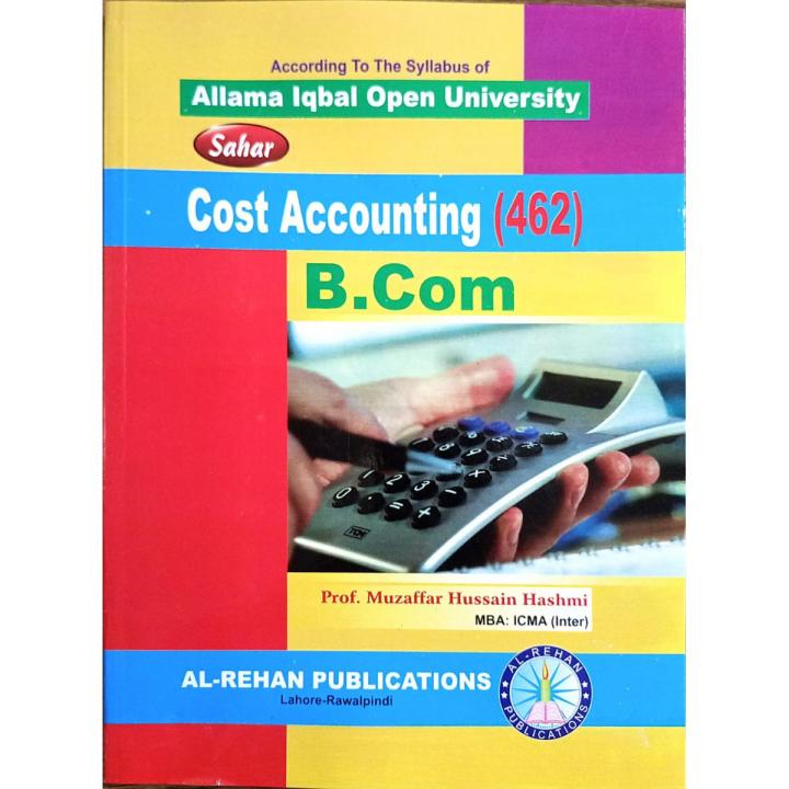 462 AIOU Cost Accounting