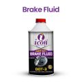 ICON PLUS Brake Fluid – High-Performance DOT Fluid for Smooth, Safe Braking | 200mL, 350mL, 550mL. 