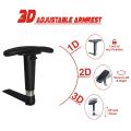 Adjustable Arms for Gaming Chairs Office Chair Armrests Black Adjustable Chair Armrests for Computer Chairs. 
