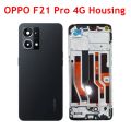 OPPO F21 Pro 4G Back Battery Cover with Side Ring / Full Housing and Keys , OPPO F21 Pro 4G Ring Back / Housing Replacement. 