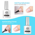 BORN PRETTY Nail Prep Dehydrator Acid Free Primer Natural Dry Nail Dehydrate Bond Primer Soft Nail Tips Gel Nail Functional Gel. 