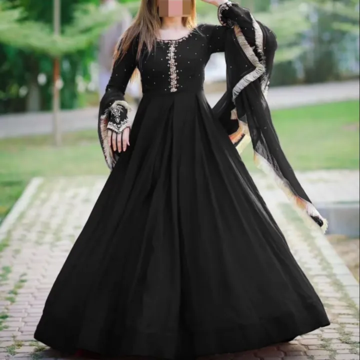 Dress%20For%20Girls%20-%20Maxi%20-%20Maxi%20Dresses%20For%20Girls%20-%20Dress%20-%20Dresses%20For%20Women%20-%20Dresses%20-%20Maxi%20For%20Girls%20-%20Neck%20Sleeves%20Kaya%20Work%20Embroidered%20Long%20Maxi%20With%20Lace%20Work%20Dupatta%20Trouser%203Pcs%20-%20Image%206