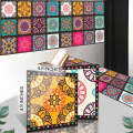 Home Decor Tile Stickers Self Adhesive Pack of 12. 