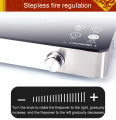 Touch Operated Smart Electrical Magnetic Waterproof Cooker Hob Oven Hot Pot Stove With Timer Ceramic Heating Furnace Cooktop Plate No Gas 2200 watt. 