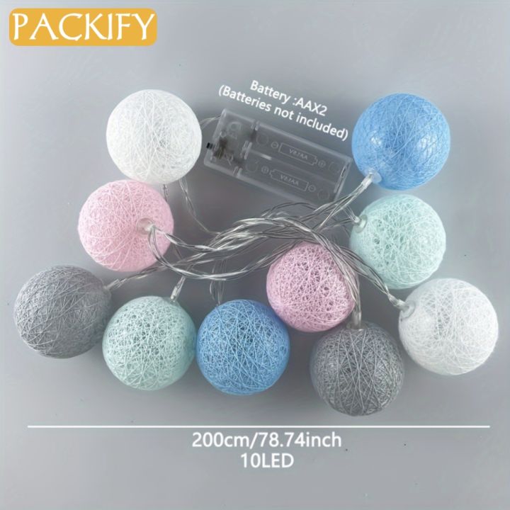 PACKIFY%20-%2010%20Cotton%20Ball%20LED%20String%20Fairy%20Lights%20Battery%20Operated%20-%20Led%20Lights%20for%20Room%20Decoration%20-%20Image%206