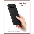 Protective Back Cover for Samsung Note 8 Black Soft TPU Case for Enhanced Durability and Protection. 