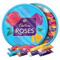 New Exclusive Blue Diamond Almonds Blueberry Salted Shelled Kosher Can 6oz | Cadbury Roses Milk Chocolate Tub 550g (Made in UK). 