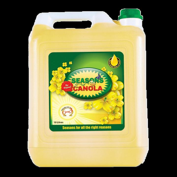 SEASONS CANOLA OIL GALON 10 LTR..