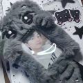 Kpop Idol ENHYPEN JAY Cute Plush Photocard Holder Cartoon Idol Lomo Card Protective Student Card Holder. 