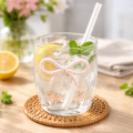 Speciality Clear Glass with fancy bow style, trending and new style (350ml). 