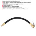 Akozon Tire Inflator Hose Extension Tube 0.305in X 32TPI Tyre Pump Quick. 