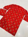 Bindi Style 2-Piece Block Printed Ready-to-Wear Dress for Women. 