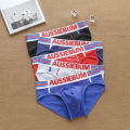 Aussiebum men's fashion cool European and American pure cotton Briefs student youth underpants. 