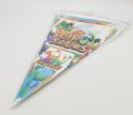 DINOSAUR THEME FLAGS BANNER PACK OF 10 PARTY FLAGS. 