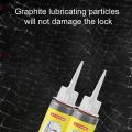 60ML Household Graphite spray Lubricant Formula for Locks Keys Repair Supplies for Window Guides Keys Door Guides. 