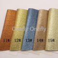 Onefly Wholesales Dropshipping Leather Supplier Fine Glitter Faux Vinyl Leather Fabric Sheets For Earing Buttons Bow DIY GM3006A. 