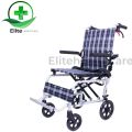 Light weight travelling Wheelchair  Aluminum Folding , portable Lightweight Transport Chair  for The Child Elderly and Disabled. 