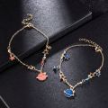 【Hengli jewelry story】Galaxy Armband Sterrenhemel Gold Crystal Charm Armband Planeet Sailor Moon Star Armband Sieraden Cadeau Voor Vrouwen Meisje. 