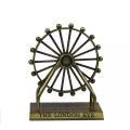 Original Product-HOT sell London Eye Metal European metal iron art creative home living room desk Ferris wheel ornaments. 