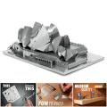 Sydney Opera House DIY Metal Model - Unassembled. 