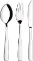 Tramontina Amazona 24 Pieces Stainless Steel Flatware Set with Steak Knife and High Gloss Finish. 