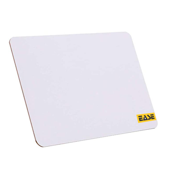 FASTSIDE  Baby Mini White Board Size 8x12 Slate, Dray Erase Tablet for Kids With Duster and Marker