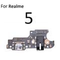 USB Charging Port Dock Plug Connector Charger Board Flex Cable Parts For OPPO Realme 1 2 3 3i 5 5s 5i 6 6i 6S 7i 7 Pro 4G 5G. 
