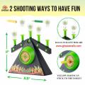 Floating Ball Hover Shoot Game Set For Kids-Glow in Dark Floating Shooting_Action_Toy Set-2320. 