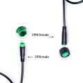 Electric Bicycle Ebike 5 Pin Male to Male Display Extension Cable Connector for Bafang Mid Motor BBS01/BBS02/BBSHD. 