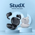 Faster StudX Bluetooth Earbuds 5.4 Bluetooth Earphones- ANC Earbuds Inear Wireless Earphones Active Noise Cancellation- Wireless Earbud for Tablet Laptop 25 Hrs Playtime 10mm Drivers Ear Phones. 