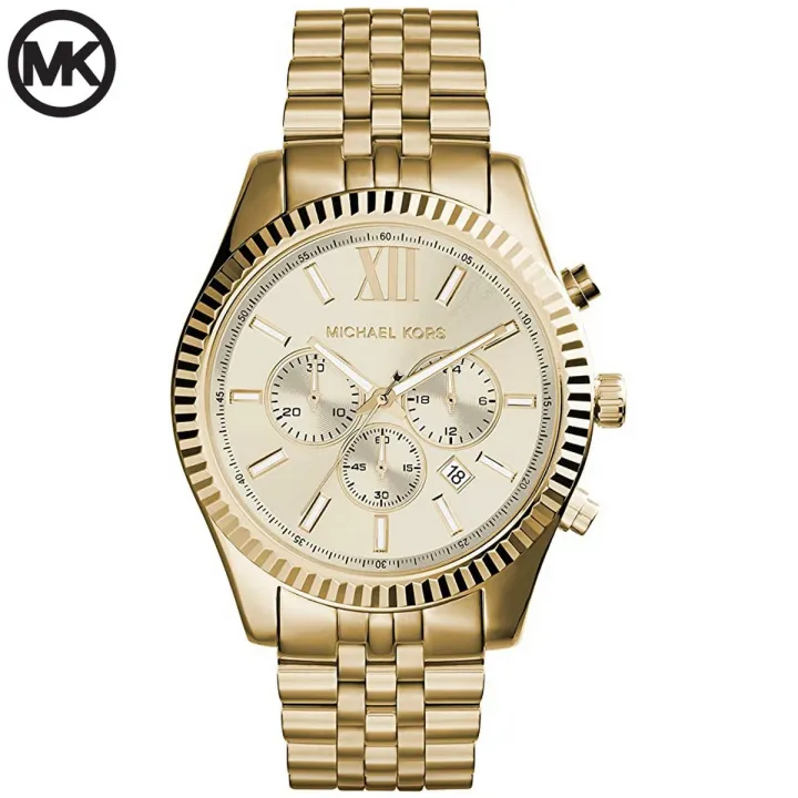 Michael%20Kors%20Lexington%20Chronograph%20Yellow%20Gold%20Dial%20Gold%20Stainless%20Steel%20Men's%20Watch%20MK-8281%20-%20Image%202