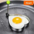 1 Stainless Steel Egg Shaper Cutter Mold Omelette Cake Tools Kitchen Gadgets Random Shape. 