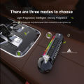 Smart Car Air Freshener with Solar, Car Diffuser with Auto On/Off, 3 Adjustable Concentration, Built-in Battery, Ambient Light, Best Essential Oil Diffuser for Car Best Gift(Black). 