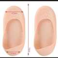 Silicon Women & Men Shoe | Heel Safety Silicon Shoe For Cracked Heels. 