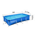 Bestway Rectangular Above Ground Steel Pro Frame Swimming Pool - 13 ft - No.56424. 