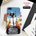 Huawei Y7 Prime 2018 Pouch Cover - PUBG Soft Back Cover Case for Huawei Y7 Prime 2018. 