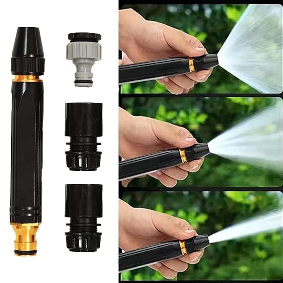 Water Pressure Nozzle Washing Spray Nozzle Gun - Nozzle Water Spray Gun, Car Wash Nozzle, High Pressure Nozzle Spray Water Gun, Water Jet Hose Nozzles Pipe For Gardening, Bike,Car Wash,Window Cleaning