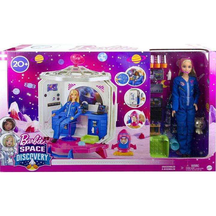 Barbi Space Discovery Space Station Playset With Space Explorer