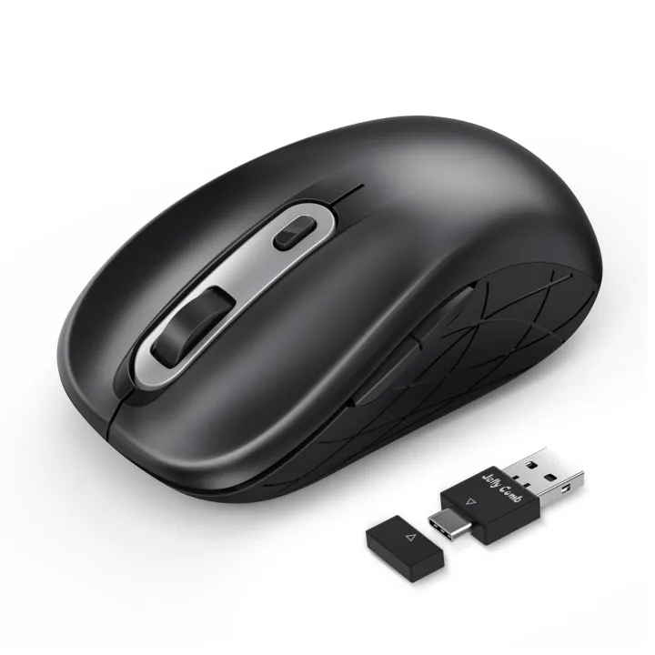 Wireless Mouse - Jelly Comb USB & Type - C Mouse Silent Ergonomic Mouse ...