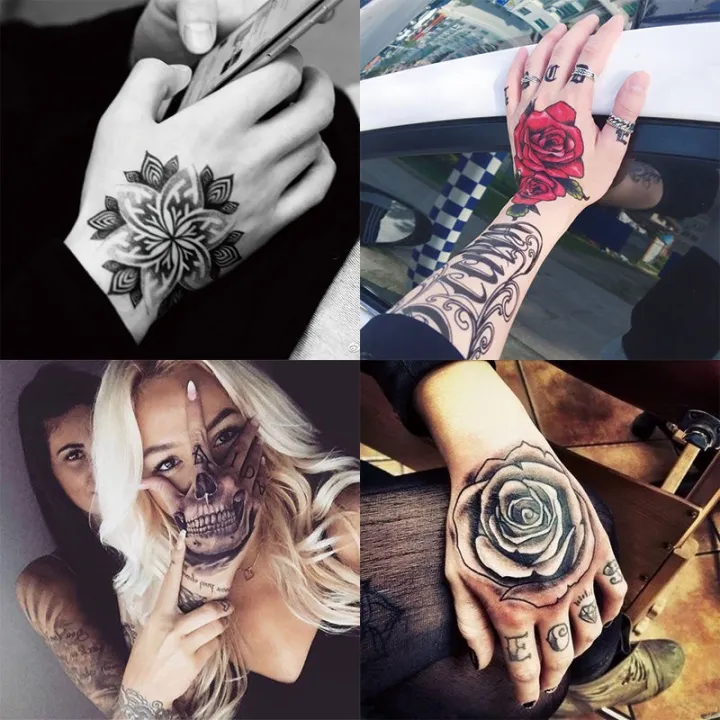 Itim%20na%20Naka-istilong%203D%20Bagong%20Man's%20Half%20Sleeve%20Arm%20Temporary%20Totem%20Tattoo%20Stickers%20Mechanical%20Body%20Art%20Tatoos%20para%20sa%20Boys%20Mens%20Armband%20-%20Image%208