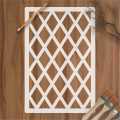 Pattern reusable Stencil For wall Painting Art DIY Home Decor, Album Crafts and Canvas. 