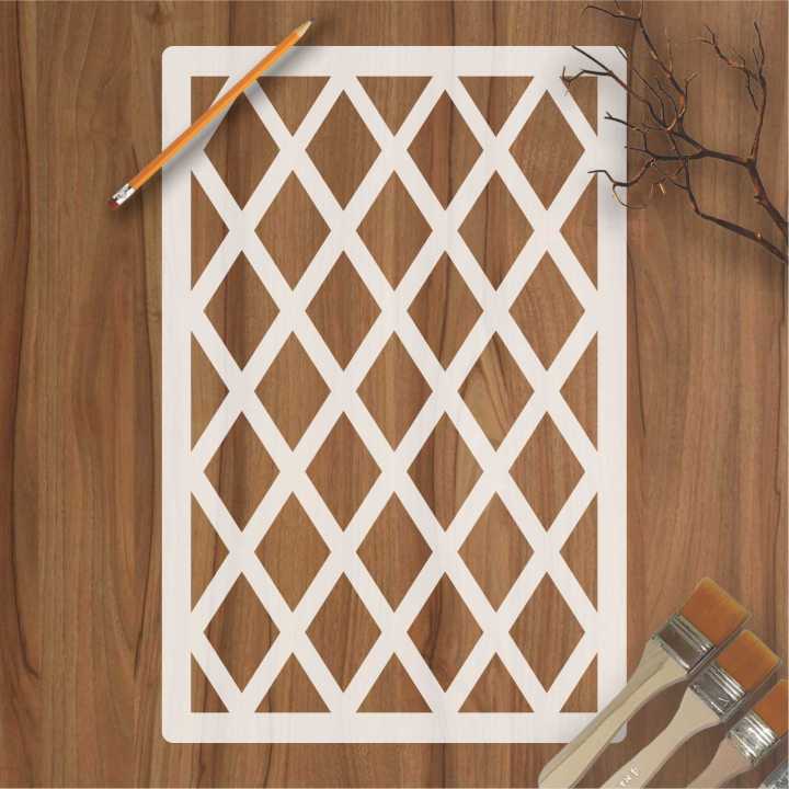 Pattern reusable Stencil For wall Painting Art DIY Home Decor, Album Crafts and Canvas