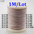 1m 0.1x90 0.1x80 0.1x50 0.1x40 0.1x10 Strands Mine Antenna Litz Wire Copper Wire Multi-Strand Polyester Silk Envelope Braided. 