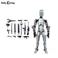 Robot Toy with Weapon 15 Weapons Robot Action Figure Multi-jointed Movable 3d Printed Model Articulated Dummy Figurine for Kids Adults Unique Gift Idea. 