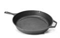 Cast Iron Skillet 12” (30 cm) , Krucible Kitchen, Frying Pan Naturally Non Stick,. 