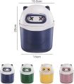 Mini Table Desktop Wastebasket with Lid Small Trash Can Small Office Countertop Trash Can for Bathroom, Table Top or Coffee Table. 